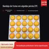 Suporte de frutas de algodão perolado, forro de maçã, toranja, pêssego, logística expressa, à prova de choque, antiqueda, elástico, suporte de frutas