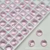 Pedras de Strass Quadradas K9 Tendência para Nail Art, Decorações de Vidro Irregulares com Fundo Pontiagudo Atacado