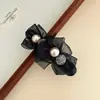 Pinza de Pato Estilo Primavera y Verano Pasador para Mujer con Lazo y Pedrería en la Parte Posterior de la Cabeza Pasador Grande Pasador Popular Tocado