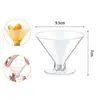 Copos Descartáveis para Coquetel, Copos de Embalagem Plástica, Taças Altas de Champanhe, Copos de Vinho em Degraus de Torre Transfronteiriços, Taças de Martini