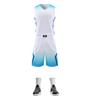 Venta al por mayor rápida de camisetas de entrenamiento para correr, chaleco de secado rápido, uniforme de baloncesto estampado para niños, traje de verano para hombres y mujeres