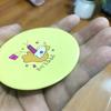 Espejo Cosmético Belleza Lata Hoja Única Dibujo Animado Portátil Pequeño Espejo Venta al por Mayor 7cm Espejo de Bolsillo Almacenamiento Regalo Mini