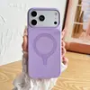 Adequado para capa de celular iPhone 17 Pro, apresentando um design com padrão de lichia, um fecho magnético e uma capa protetora única texturizada em couro resistente a quedas para Apple 18