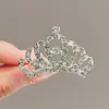 Acessório de Cabelo Coroa de Alta Qualidade Infantil Coroa de Strass de Princesa Pente de Coroa Pente de Cabelo para Apresentação de Menina Grampo de Cabelo de Alta Qualidade Estilo Coreano