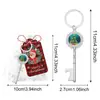 Chaveiro Adesivo de Metal Personalizado de Natal Abridor de Garrafa Presentes de Natal Suprimentos Diários para Feriados e Cozinha Bar