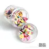 10ml en caja rodajas de fruta de arcilla blanda parche para decoración de uñas slime copo de nieve de arcilla blanda accesorios DIY al por mayor