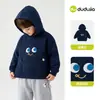 Sudadera Infantil Dudu para Niñas Otoño con Capucha Manga Larga Estilo Nuevo Ropa Casual para Bebé Conjunto de Otoño Ropa Infantil de Moda