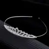 Acessório de Cabeça Coroa Faixa de Cabelo Infantil Liga de Cristal Diamante Acessórios de Cabelo Festa de Aniversário de Bebê Presilha de Coroa Acessórios de Vestido para Menina