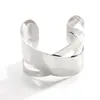 Pulsera Abierta de Estilo Europeo y Americano Transfronteriza, Pulsera de Nicho Moderna y Tendencia, Joyería Minimalista Elegante y Sofisticada