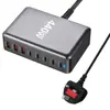 Estación de carga de escritorio transfronteriza de 440w, cargador rápido multifunción USB multipuerto de 440w, cargador de nitruro de galio de 440w