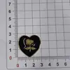 Pequeños accesorios de joyería estilo Chanel con aceite de goteo, forma de corazón de rosa, clip para el pelo DIY, diadema, zapatos perforados, pegatina de hebilla para funda de teléfono