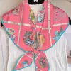 Bufanda Triangular Estampada de Diseño Único para Mujer, Chal Multiusos de Sarga, Chaleco Fino de Exterior Falso Cuello para Primavera y Otoño
