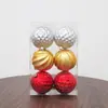 Nuevas Decoraciones DIY para Ventana de Casa de Fiesta Navideña Bolas Electroplateadas de 6 cm Decoraciones Colgantes para Ambiente de Árbol de Navidad