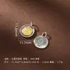 Joias Personalizadas Prata de Lei S925 Prata Tailandesa Acessórios DIY Altar Budista Zaki Lam Cruz Pingente Vajra Pingente Pequeno