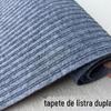 Tapete de Listras Duplas Tapete de Escritório Tapete para Quarto de Animal de Estimação Carpete Completo Tapete Espesso Antiderrapante Resistente ao Desgaste Manta Protetora de Engenharia