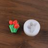 Molde de paleta de pigmentos acrílicos de seis agujeros, paquete de material de yeso para aromaterapia DIY, bandeja de pigmentos sin lavado, molde de silicona