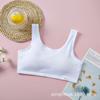 Ropa Interior para Niñas Estudiantes de Secundaria Dos o Tres Etapas de Desarrollo Chaleco para Niñas Sujetador para Niñas Algodón Copa Fija