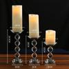 Atacado Transfronteiriço Castiçais Modernos Minimalistas de Cristal Jantar Romântico à Luz de Velas Decorações de Mesa para Casamentos e Feriados Presentes de Feriado