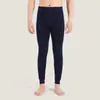 Calzoncillos largos para hombre sueltos de cintura alta pantalones de lana de otoño calzoncillos largos talla extra ropa interior para hombre leggings cálidos