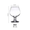 Copo de Brandy Copo de Vidro Pé Curto Copo de Licor Copo Seco Espessado Bar KTV Copo de Vinho Copo de Whisky