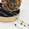 Corrente DIY que Preserva a Cor 4mm Fio Torcido de Cristal Corrente de Cristal Joias Acessórios de Vestuário Bagagem Corrente de Cristal Corrente para Óculos Materiais