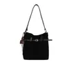 Moda 2025 Nuevo Elegante Versátil Retro Gamuza Bolso de Mano Bolso de Hombro Bolso Pequeño de Moda