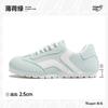Zapatos estilo Birkenstock, Zapatillas de entrenamiento blancas alemanas, Tenis de nicho para mujer, Zapatos de lona retro deportivos casuales Tp459L