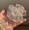 Peônia Rosa Francesa Férias de Primavera e Verão Ano Novo Grampo de Cabelo Feminino Franja Lateral Presilha Superior Adorno de Cabeça Grampo de Cabelo Personalização