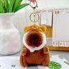 Chaveiro de Pelúcia Explosivo de Capivara Pingente de Porquinho da Índia Aquático Boneco de Máquina de Pegar Brinquedo Boneco Presente