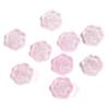 Pulseira de contas de vidro com orifícios de flor de cerejeira esmaltada de 10 mm, colar, acessórios de joias faça você mesmo, contas soltas
