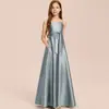 Vestido de Desempeño de Piano y Violín para Niñas Verano 2025 Nuevo Elegante Presentador de Escenario Grupo de Recitación