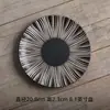 Yi Jia Platos de Mesa Japoneses Personalizados de 8 Pulgadas Plato de Cena Occidental Plato de Cerámica Creativo Plato para el Hogar Plato para Bistec Redondo Plato de Cena
