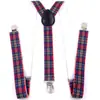 Correa de Cinco Estrellas Británica Unisex Joker Correa Delgada de 2.5cm Correa Suelta para Pantalones con Forma de Y