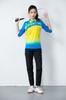 Conjunto de Badminton Outono e Inverno Manga Longa Masculino e Feminino Treino Secagem Rápida Roupa Esportiva Tênis Tênis de Mesa Calça F107108