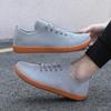 Sapatos Minimalistas, Tênis Esportivos de Forma Larga, Sapatos para Caminhada ao Ar Livre e Lazer, Tênis de Corrida Respiráveis Fly-Knit, Sapatos de Caminhada ao Ar Livre para Homens