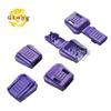 Color protección ambiental plástico hebilla de cuerda colgante campana clip de cola hebilla de cuerda zapato tapa hebilla de ajuste elástico bolsa cinta hebilla