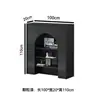 Gabinete Decorativo de Lareira Estilo Francês, Gabinete de Exibição Branco e Preto Estilo Americano para Sala de Transmissão ao Vivo, Gabinete de Entrada Estilo Nórdico para Pousadas