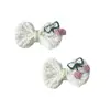 Nuevo Tejido de Lana con Lazo Bordado de Cerezas Accesorios para Manualidades Accesorios para Ropa Bolsas Zapatos Calcetines Sombreros Accesorios Lote