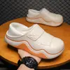 Pantuflas de Algodón para Mujer en Otoño e Invierno Estilo Nuevo Forradas de Felpa Calientes Suela Gruesa de Eva para el Hogar Interior Deportes y Exteriores Zapatos de Algodón