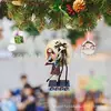 Novos Acessórios Engraçados para Pendurar na Árvore de Natal Decoração para Casa para Família Amigos Vizinhos Presentes de Árvore de Natal