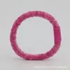 Elásticos de Cabelo Infantis Estilo Coreano Personalizados Simples Borrachas Exportação Coloridos Estilo Fresco Acessórios de Cabelo Infantil Veludo