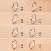 Anillo simple de autodisciplina anillo para el cuerpo de mujer anillo de comida alta calidad lujo ligero 2025 nueva explosión individual unisex regalo Tanabata