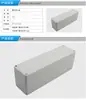 Caixa Plástica FABS com Furos Abertos Personalizada de Fábrica Caixa de Junção de Energia Externa com Orelhas Caixa Terminal para Monitor