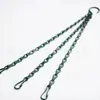 Cadena para Colgar Cesta de Flores, Cadena para Colgar Maceta, Cadena para Cesta Colgante de Palmera de Coco, Cadena para Cesta Colgante de Doble Gancho, Cadena para Cesta Colgante de Hierro