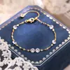 Pulsera de Plata de Ley s925 Súper Brillante para Clubbing para Mujer Moda de Alto Nivel Cristales Lentejuelas Joyería de Mano Estilo Lujo Ligero Diseñador Adornos
