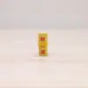 Aprende pergaminos clásicos en miniatura de 1.2 cm de alto: Mantra Shurangama, Sutra del Corazón, Mantra de la Gran Compasión, Capítulo de la Puerta Universal, encuadernado con escritura