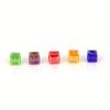 8mm vitrais cristal grânulos quadrados contas soltas diy handmade joias material saco fabricantes atacado