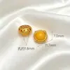 Retenção de Cor Alta Método Antigo Areia Dourada Diamante Incrustado em Ouro Contas Espaçadoras com Contas Pingente Solto DIY Manual Pulseira Pingente de Franja Acessórios