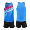 Conjunto de Ropa Deportiva para Atletismo, Chaleco de Entrenamiento para Correr para Estudiantes Deportistas, Ropa Transpirable para Hombres y Mujeres para Maratón con Estampado