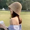 Sombrero de Sol de Verano para Mujer Estilo K Nuevo Protector Solar Anti-UV Parte Superior Abierta Plegable para Exteriores Sombrero de Sol de Ala Ancha Grande